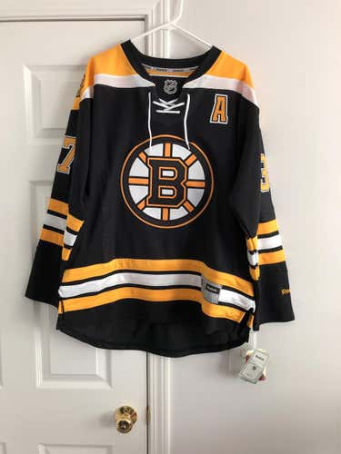Black Men's Large Reebok Pro Stock Jersey