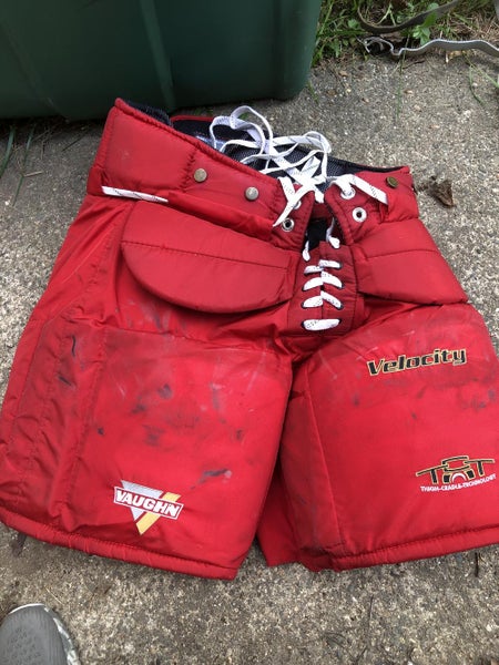 Senior Used Medium Vaughn V3 7500 Goalie Pants REf