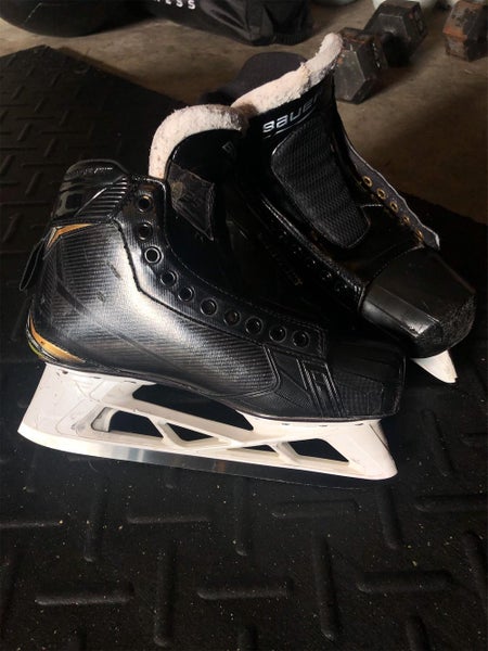 Used Bauer Supreme S29 D&R (Regular) Size 9 Hockey Goalie Skates