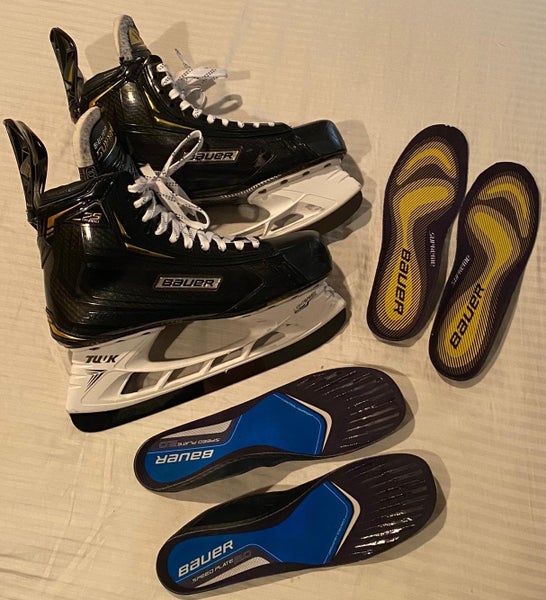 Bauer Supreme 2S Pro Ice Hockey Skates 10.0 EE with Blacksteel