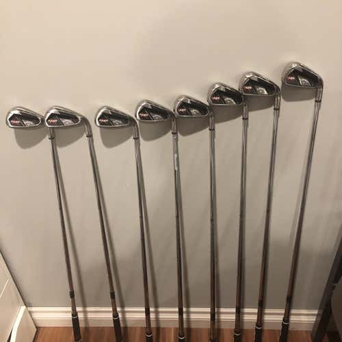 Used Right Handed Razr X NG Regular Flex Steel Shaft Iron Set