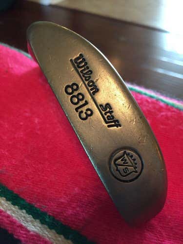 Wilson 8813 Staff Putter RH 36” w Original Leather Grip