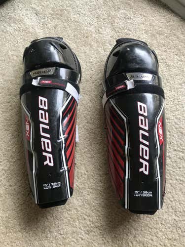 Used Senior Bauer NSX Shin Pads