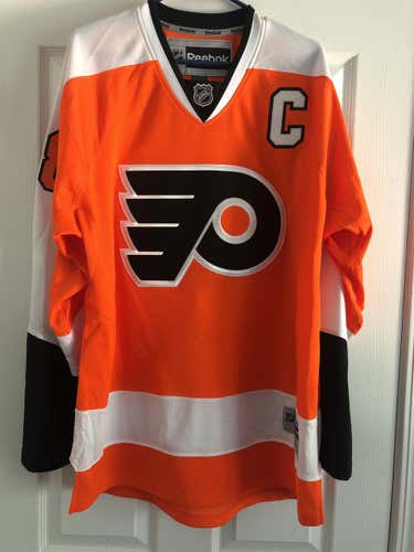 Flyers Giroux Men's Large Reebok Jersey
