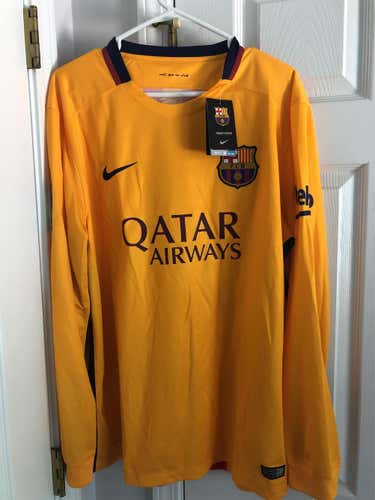 Gold Men's XL Nike Jersey