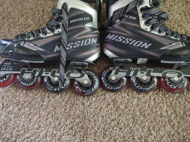 Used Junior Mission Inline Skates E&W (Wide) Size 5
