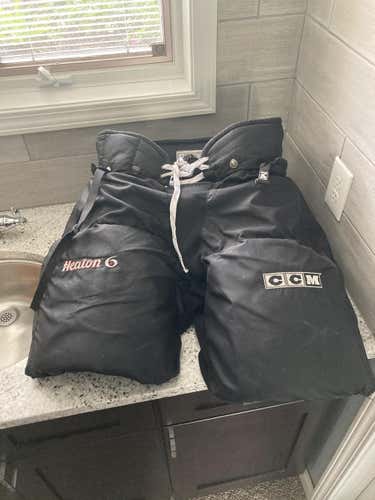 Black Senior Pro XL CCM Hockey Goalie Pants