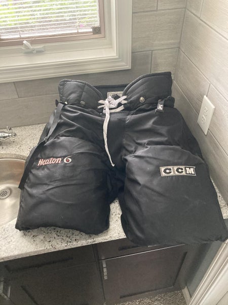 Black Senior Pro XL CCM Hockey Goalie Pants