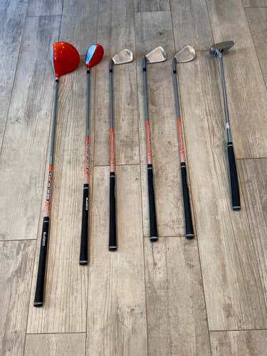 Used Right Handed Jr Full Set 46”-52” (5-8yrs old) Regular Flex (6 Clubs) Clubs (Full Set)