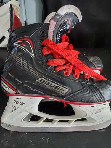 Junior Used Bauer Vapor X LTX Hockey Skates Size 1