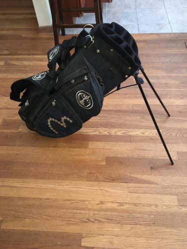 New Blue Denim Evisu Golf Bag with Club Cover
