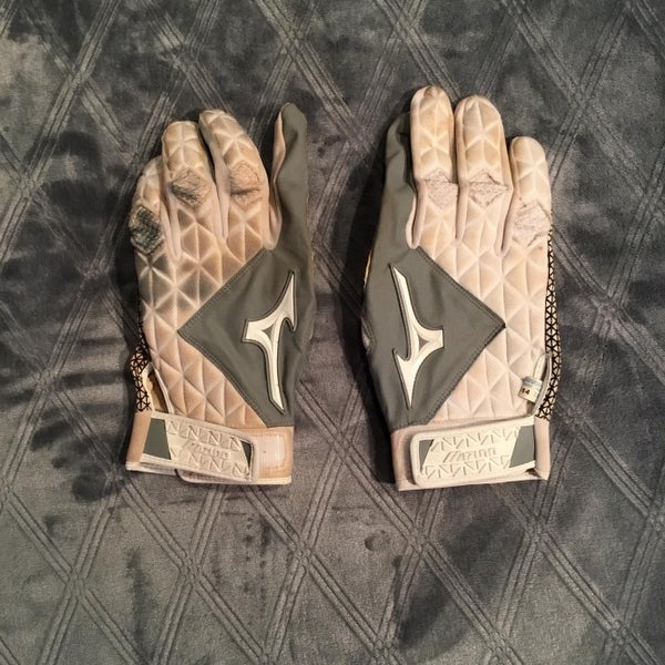Mizuno Batting Gloves Men’s XXl Gray Used