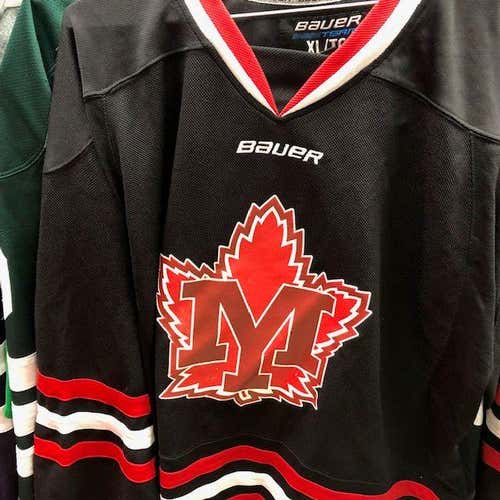 York Mills Toronto Black New Adult Men's XL Bauer Jersey
