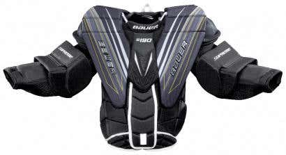 Intermediate New Medium Bauer Supreme S190  Chest and Arm Protector Goalie Chest Protector