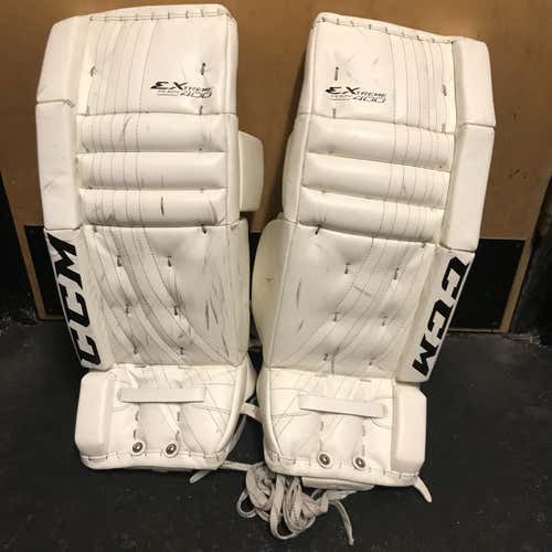 Used 26" CCM Extreme Flex 400 Goalie Leg Pads