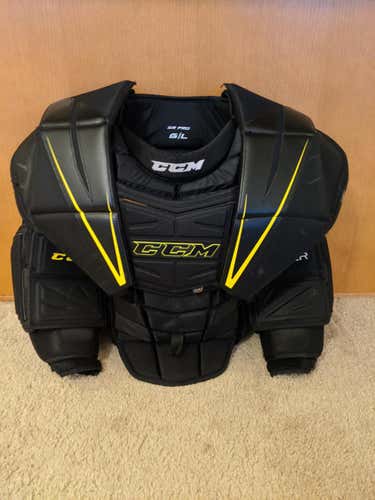 Senior Used Large CCM Premier Pro Chest and Arm Protector Goalie Chest Protector