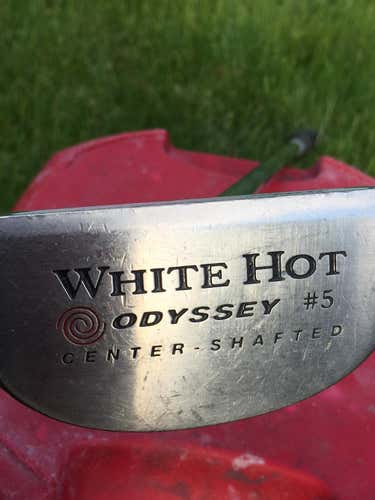 Odyssey White Hot #5 Center Shaft RH Putter Fat Winn grip