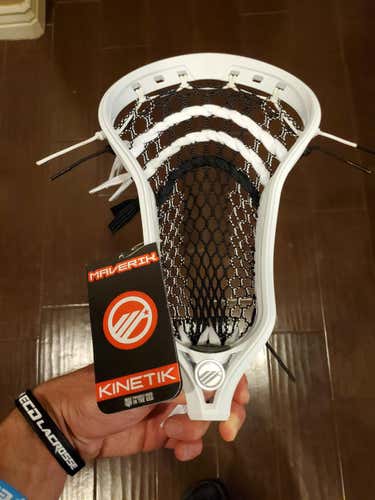 BNWT Joe Walter's replica Maverik Kinetik strung with ECD jw1 le hero 2.0 Attack & Midfield