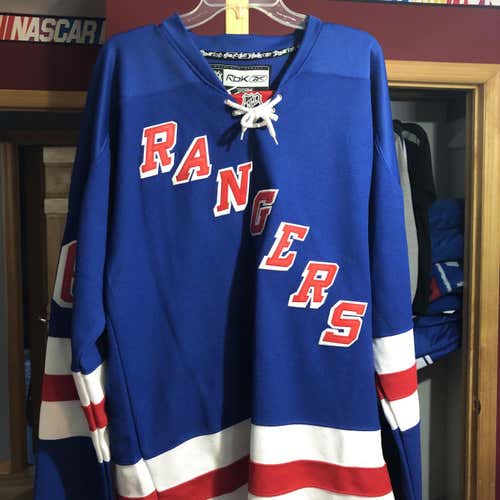 NEW YORK RANGERS #26 JIMMY VESEY REEBOK JERSEY MENS LARGE