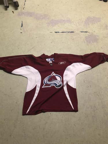 Vintage Colorado Avalanche Large Reebok Practice Jersey