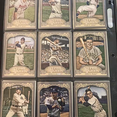 Trading Cards 14 Sheets