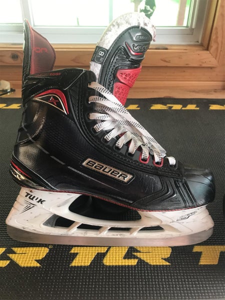 Used Bauer Vapor 1X EE (Extra Wide) Size 8.5 Hockey Skates