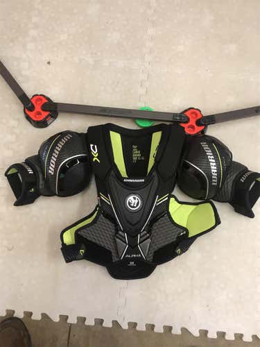 New Large Warrior Alpha DX Pro  Shoulder Pads