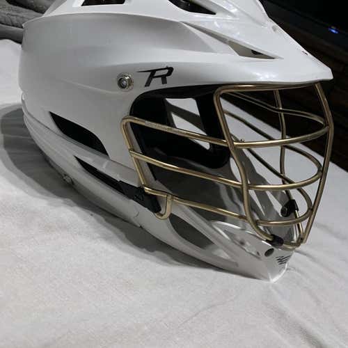 White Used Player Cascade R Helmet