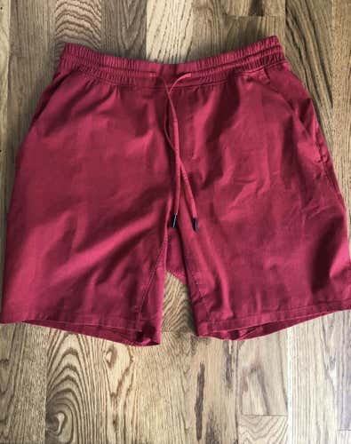 Red Large Lululemon Shorts