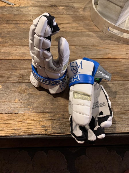 Brand New Custom F&M Maverik Max Lacrosse Gloves