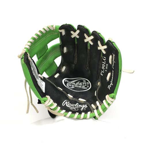 Used Rawlings Player Series Pl90lg Fielders Glove Right Hand Throw 9"