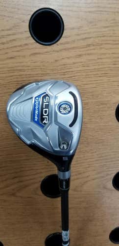 Used Taylormade Sldr 5 Wood Steel Regular Golf Fairway Woods