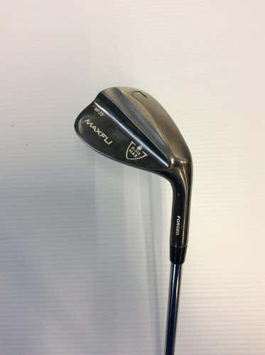 Used Maxfli Black Max Lob Wedge Steel Regular Golf Wedges