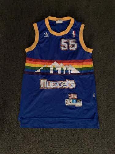 Adidas Retro Dikembe Mutombo Nuggets Jersey (L