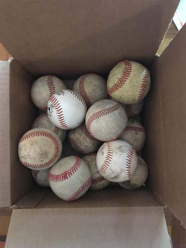 Used 15 Pack Baseballs