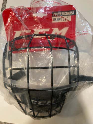 New Medium CCM FM580 Black Full Cage