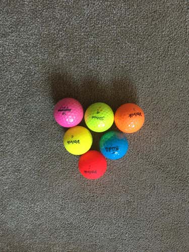 20 Colored Assorted Used Balls