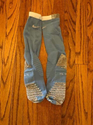 UNC Team Issued Men's Lacrosse Game Nike Socks