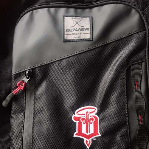 Pro Stock Bauer Fighting Saints Emblem Backpack