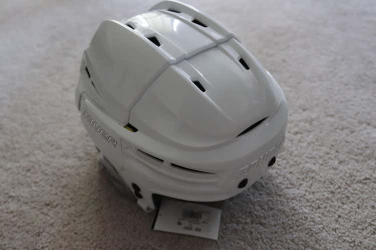 Brand New Re-Akt 100 Senior Hockey Helmet - White - Small