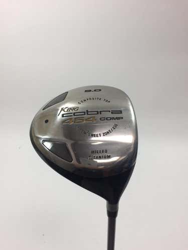 Used Cobra 454 Comp 9.0 Degree Graphite Stiff Golf Drivers