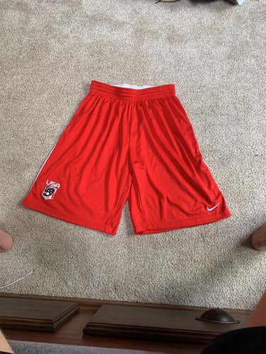 US National Team Issued Practice Shorts Size Large
