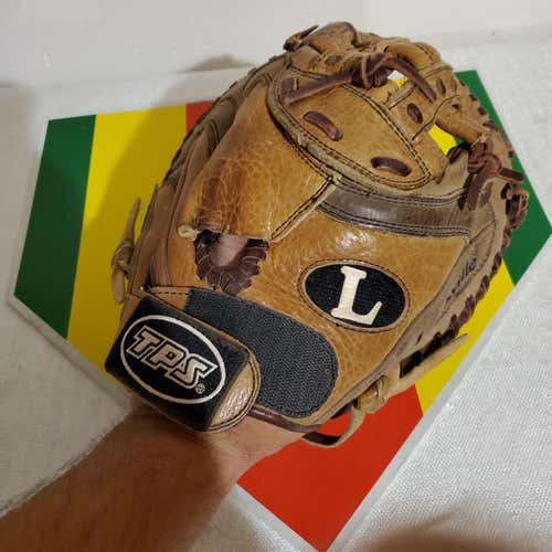 @CasieHope Used High School/College Louisville Slugger Right Handed Catcher's TPS Softball Glove 34"