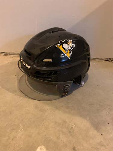 *Used Once* Penguins CCM Resistance Medium Helmet