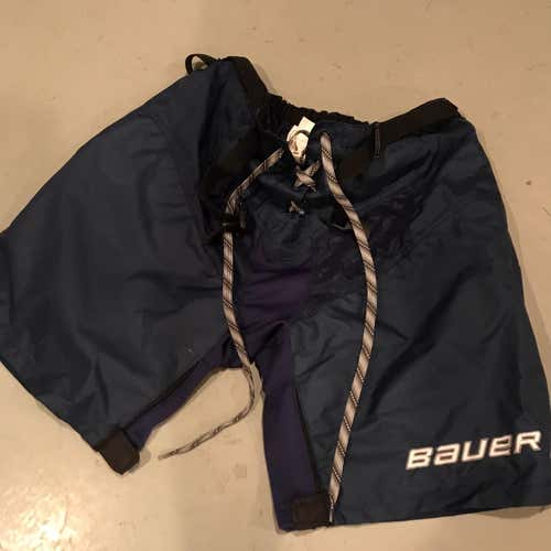 Medium Bauer Pro Stock Pant Shell Navy