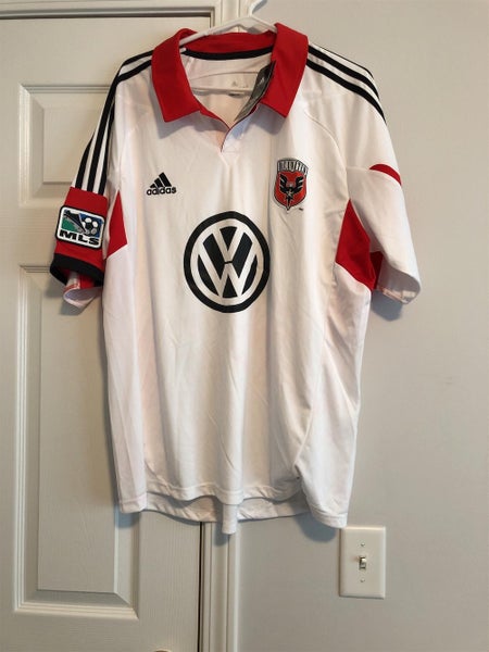 DC United White Men's XL Adidas Shirt