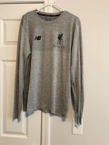 LIverpool Gray Men's XL New Balance Shirt