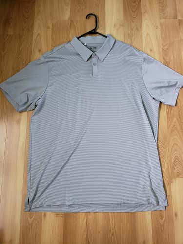 Gray Used Men's XL Adidas Golf Shirt