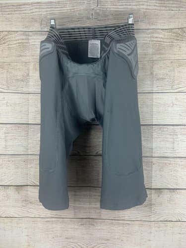 Nike Pro Hyperstrong Padded Football Shorts Grey 838436 021 Men's Size XXL