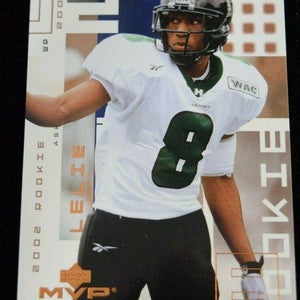 Authentic Football Card Ashley Lelie Denver Broncos
